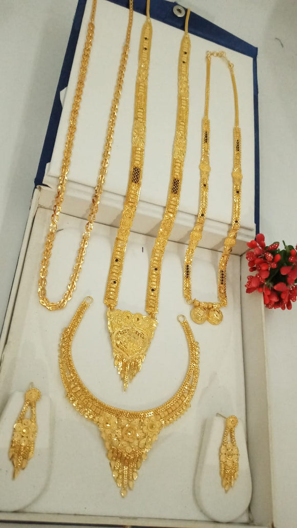 Kamini , Gold plated Jewelry combo for women -KARTIK001JCA