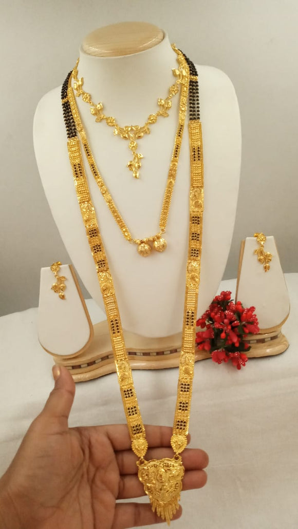 Indiana , Gold plated Jewelry combo for women -KARTIK001JCJ