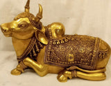 Brass Nandi Statue Big Size -SINI001NS
