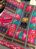 Beautiful design embroidery Salwar suit material for women -SPARK001SSMA