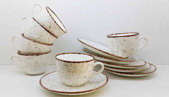 Sip your cappuccino in style in the elegant Tea /Coffee Set -SARVO001TS