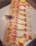 Beautiful Decorative Heavy Banderwal / Bandanwar / Thoran for Door Decoration-BRIJ001DD