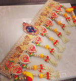 Beautiful Decorative Heavy Banderwal / Bandanwar / Thoran for Door Decoration-BRIJ001DD