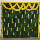 Marigold Backdrop Decoration for Events , Festivals-SHARA001BD
