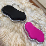 Amoeba Designer Diamond Clutch Bag For Women-PRIYA001DC