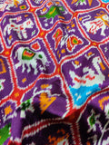 Exclusive twill ikkath Silk saree for women -POCH001S