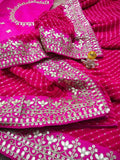 New Pink  Mothda Designer Saree -MADHI001PS
