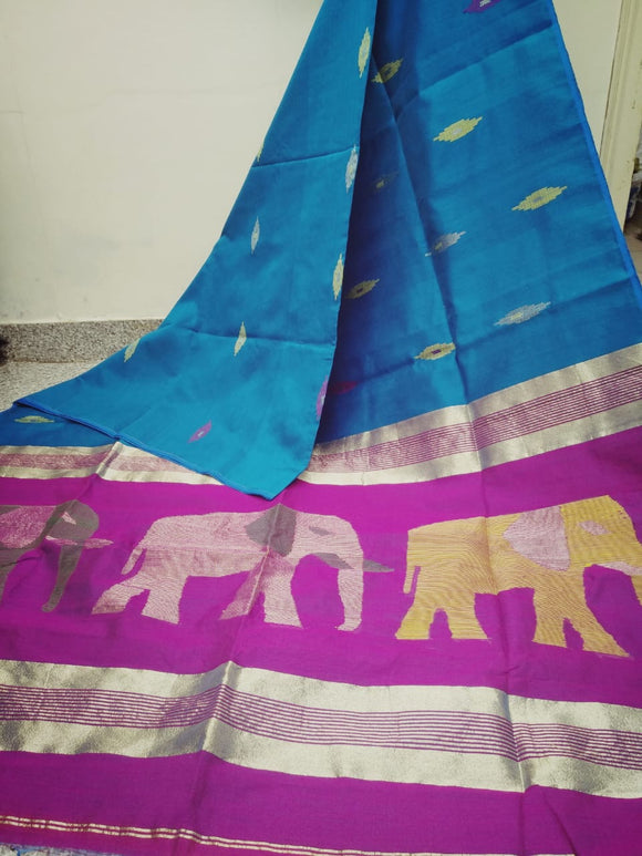 Handloom special  Cotton silk all-over  butta design Saree for women -AMAZE001CSM
