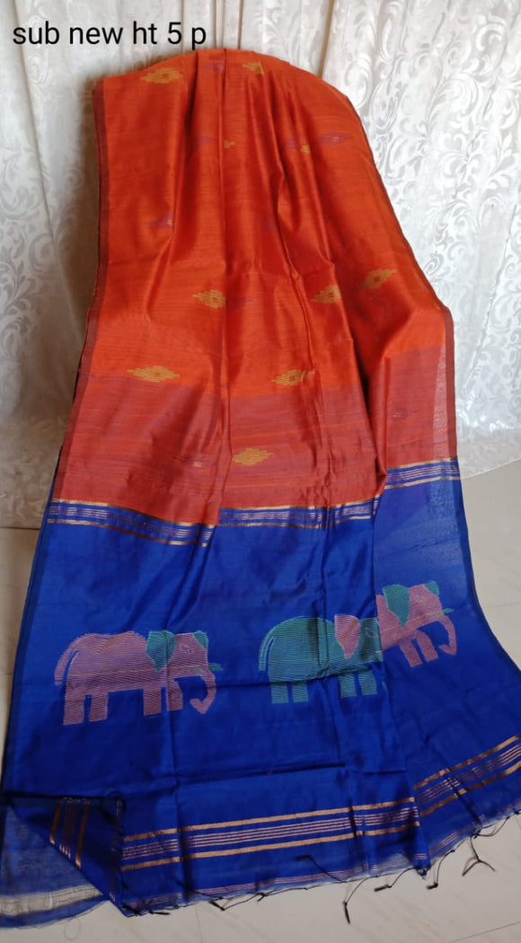 Handloom special  Cotton silk all-over  butta design Saree for women -AMAZE001CSJ