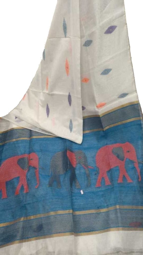 Handloom special  Cotton silk all-over  butta design Saree for women -AMAZE001CSA