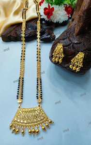 Janaki  , elegant Gold plated Marathi Jewellery combo for women -KARTI001JCE