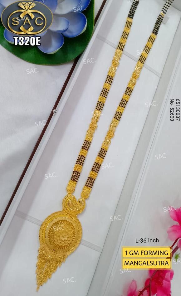 Narayani  , One Gram Gold Forming Mangalsutra For Women-KARTI001MSC