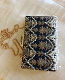 Nisari , Beautiful Bead Hanging Clutch Bag For Women-ARTO001CB