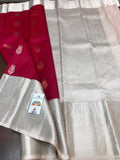 Padmini  , Pure Kanjivaram Handloom Pattu Silk Saree for Women-PDS001KSE