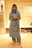 Grey  New heavy imported salwar set for Women-SAHE001SSG
