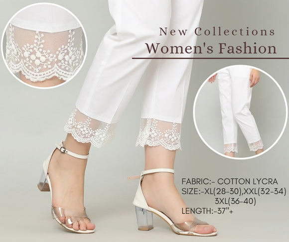 Cotton Tissue Pants for Women-DP001WLP