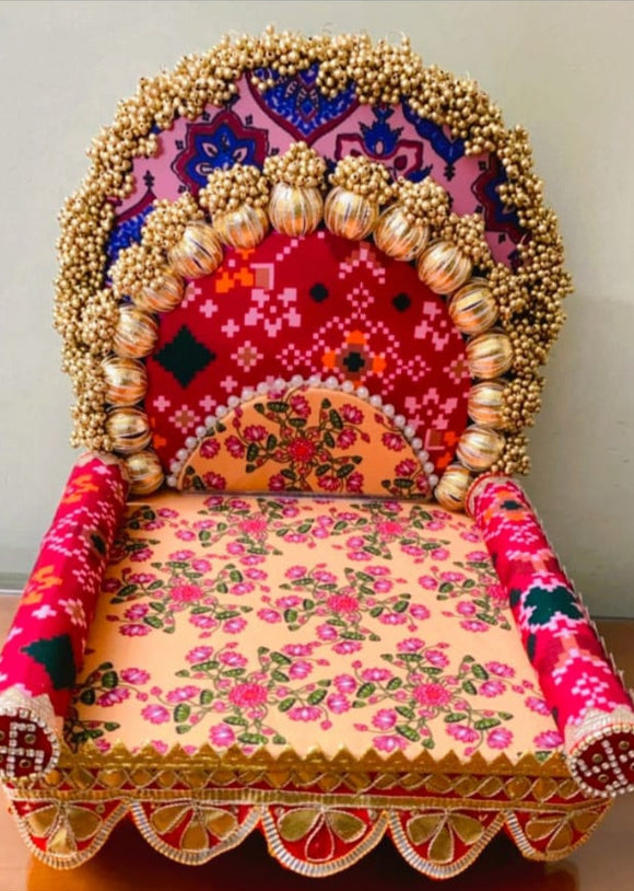 Launching our Royal Maharaja style Singhasan for Ladoo Gopal/Ganesha-BRIJ001SN