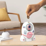 Creative Kids Money Bank Portable Rocket Coin Bank Money Management Toys With Stickers-ANUB001MM