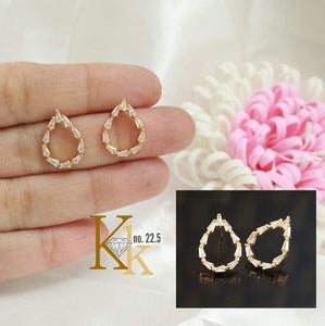 Elegant Gold Earrings  for Women KK02