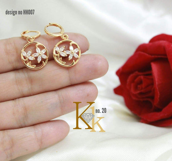 Elegant Gold Earrings  for Women KK03