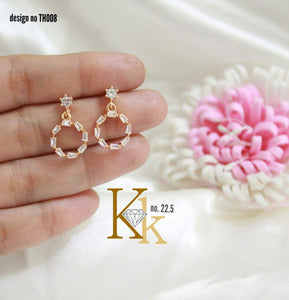 Elegant Gold Earrings  for Women KK04