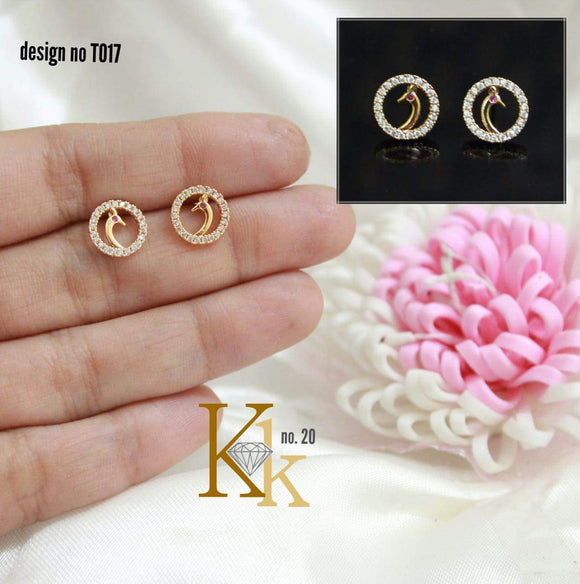 Elegant Gold Plated Kundan With Pearl Studded Earrings JH2424   wwwjewelpalacein