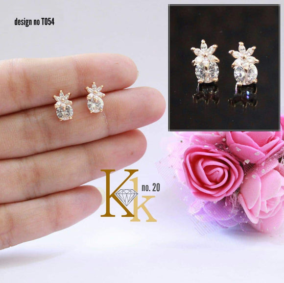 Elegant Gold Earrings  for Women KK07