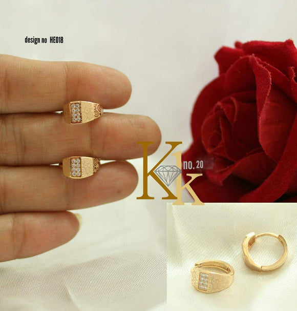 Elegant Gold Earrings  for Women KK09