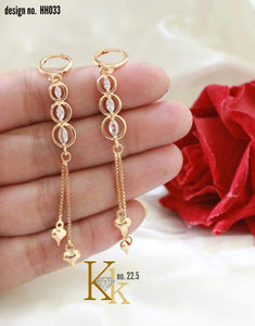 Elegant Gold Earrings  for Women KK10