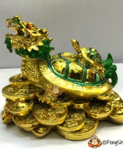 Dragon Tortoise with Turtle on Back for Business and Career