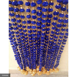 Pompoms hangings with Golden Beads and Bells