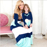 Mom and Daughter Combo full Length Gown