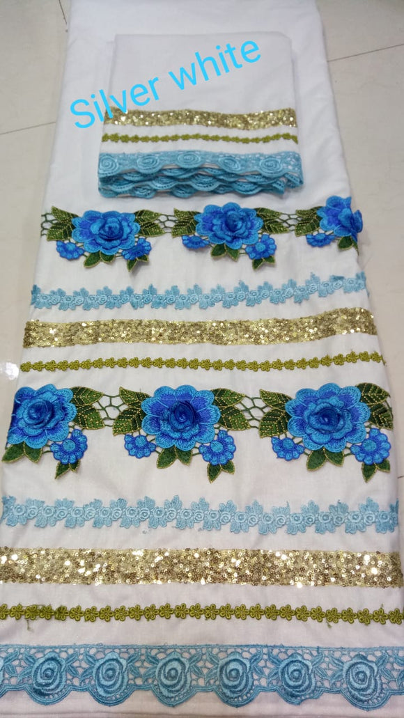 3D Floral Ridas for Women Bohra Style
