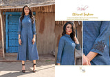 MEHR COTTON KURTI  WITH EMBROIDERY