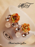 Rose flower Korean Stylish Studs for Women