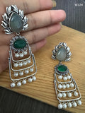 Beautiful German Silver Designer earrings