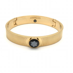 Men's branded bracelet ( golden finish )