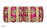 Twinkling Trendy Silk Thread Women's Bangles Sets
