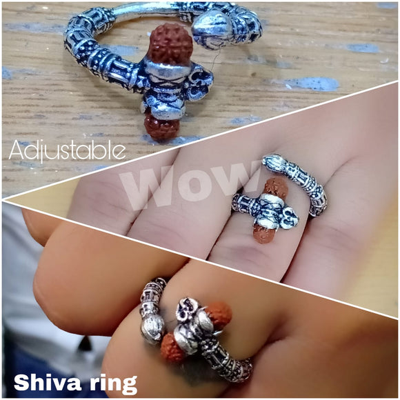 Rudraksha Ring for Women