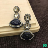 Fashionista Kundan Earrings for women