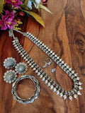 Oxidized Silver Jewellery Set for Women