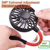 Hands free fan for home and travel