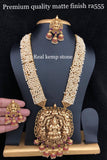 TRADITIONAL TEMPLE JEWELLERY NECKLACE SET FOR WOMEN |SOOSI