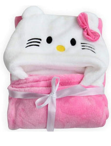 Hello Kitty  Baby Bath Towels Newborn Bathing Towel