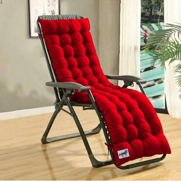Soft Rocking Chair Cushions Home Cotton Cushion Long Chair Pad (48 x 16 inches