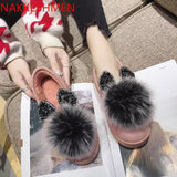 Fur Loafers For Women