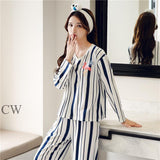 Stripes Stylish Night Suit For Women