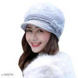 Girl's Trendy Poly Cotton Caps Vol 4