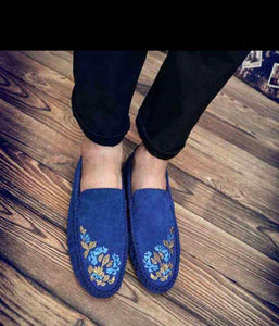 Blue  Loafers For Men