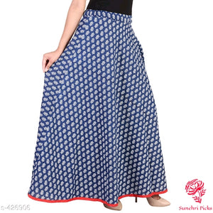 Ladies Jaipuri Printed Long Skirts Vol 7